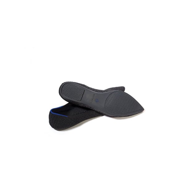 Rothys 7 The Point Honeycomb Black Womens Size 7 - Picture 5 of 9